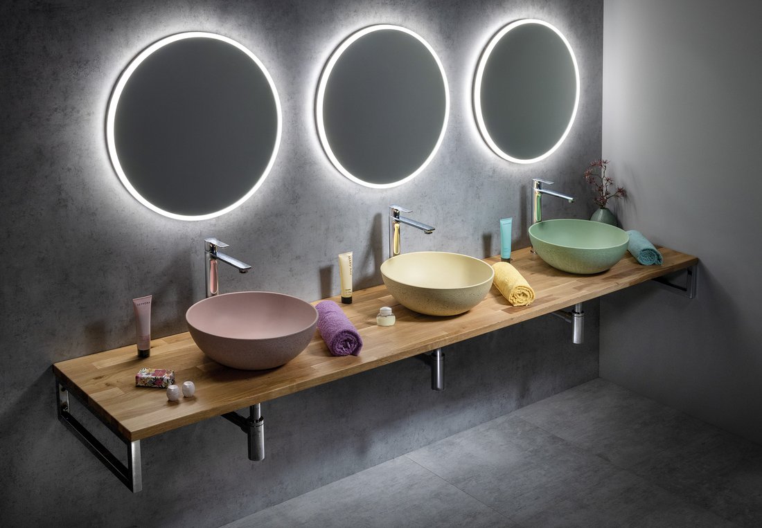 Sapho Viso spiegel rond met verlichting 50cm