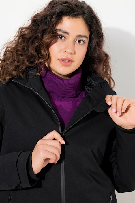 HYPRAR Funktionsjacke, wasserdicht, 2-Wege-Zipper
