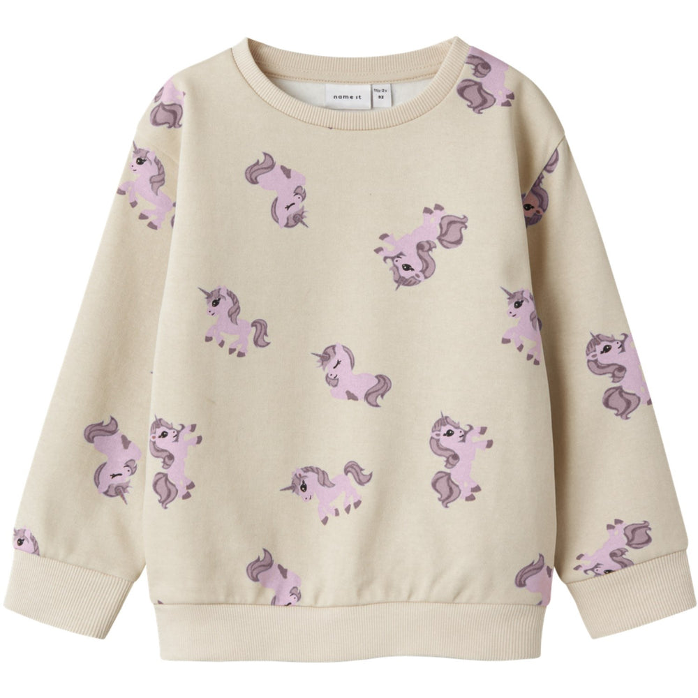 Køb Name It Summer Sand Billie Regular Sweatshirt