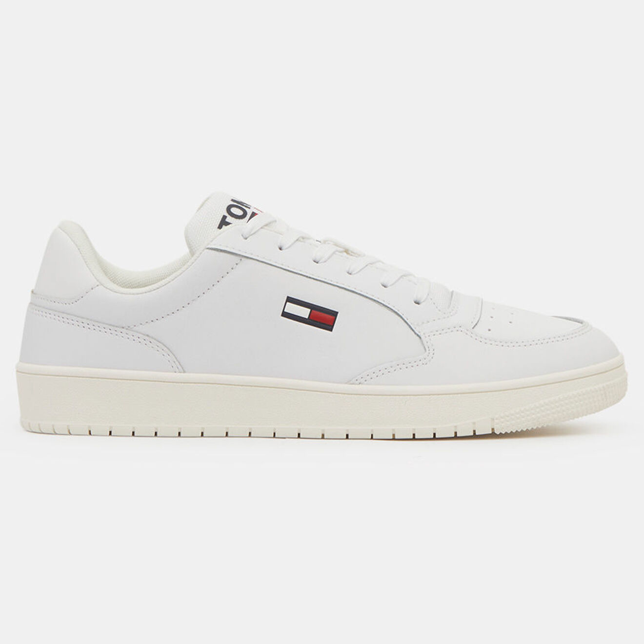 Tommy Hilfiger Baskets en Cuir City Cupsole blanches