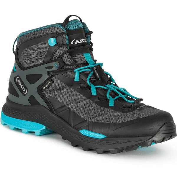 Chaussure de randonnée mid AKU ROCKET MID DFS GORE-TEX WS BLACK/TURQUOISE