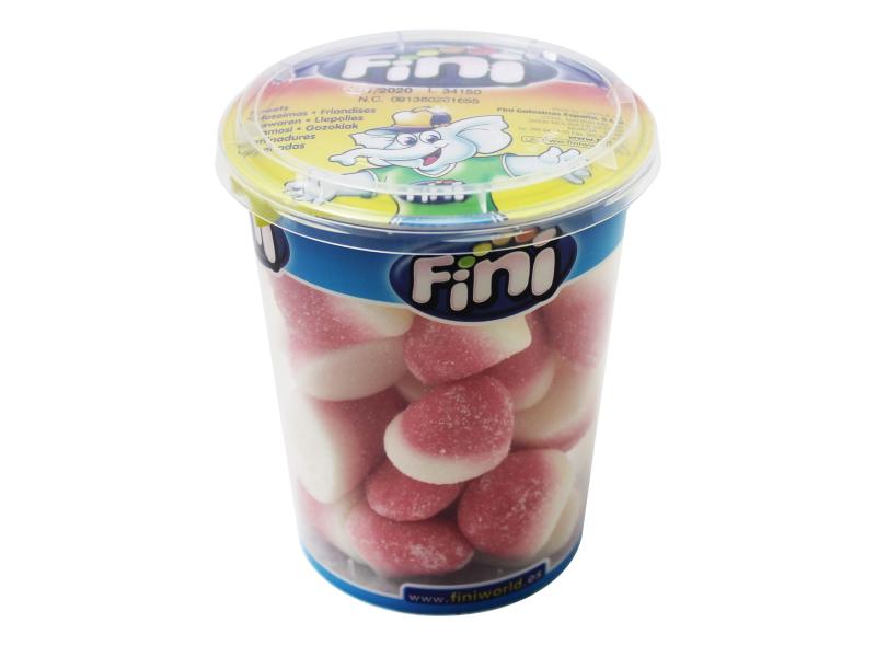 Fini Cup Bonbons & Gummibären Kisses Erdbeer 200 g Fruchtgummi mit Erdbeergeschmack