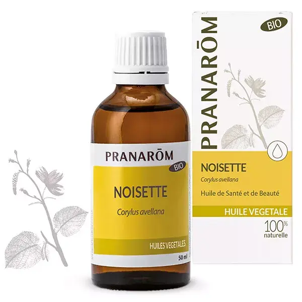 Óleo Vegetal de Avelã Pranarom 50ml
