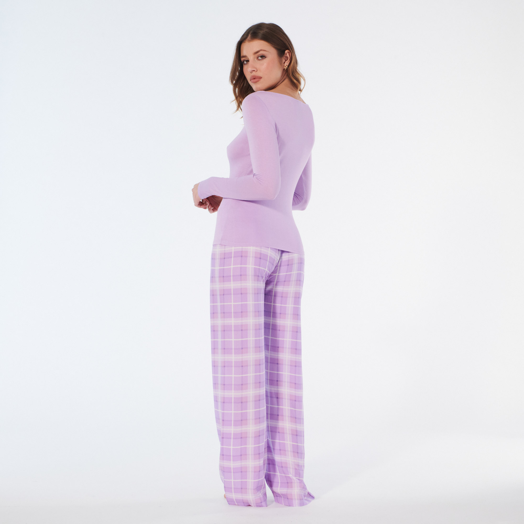 Top de pyjama à manches longues
