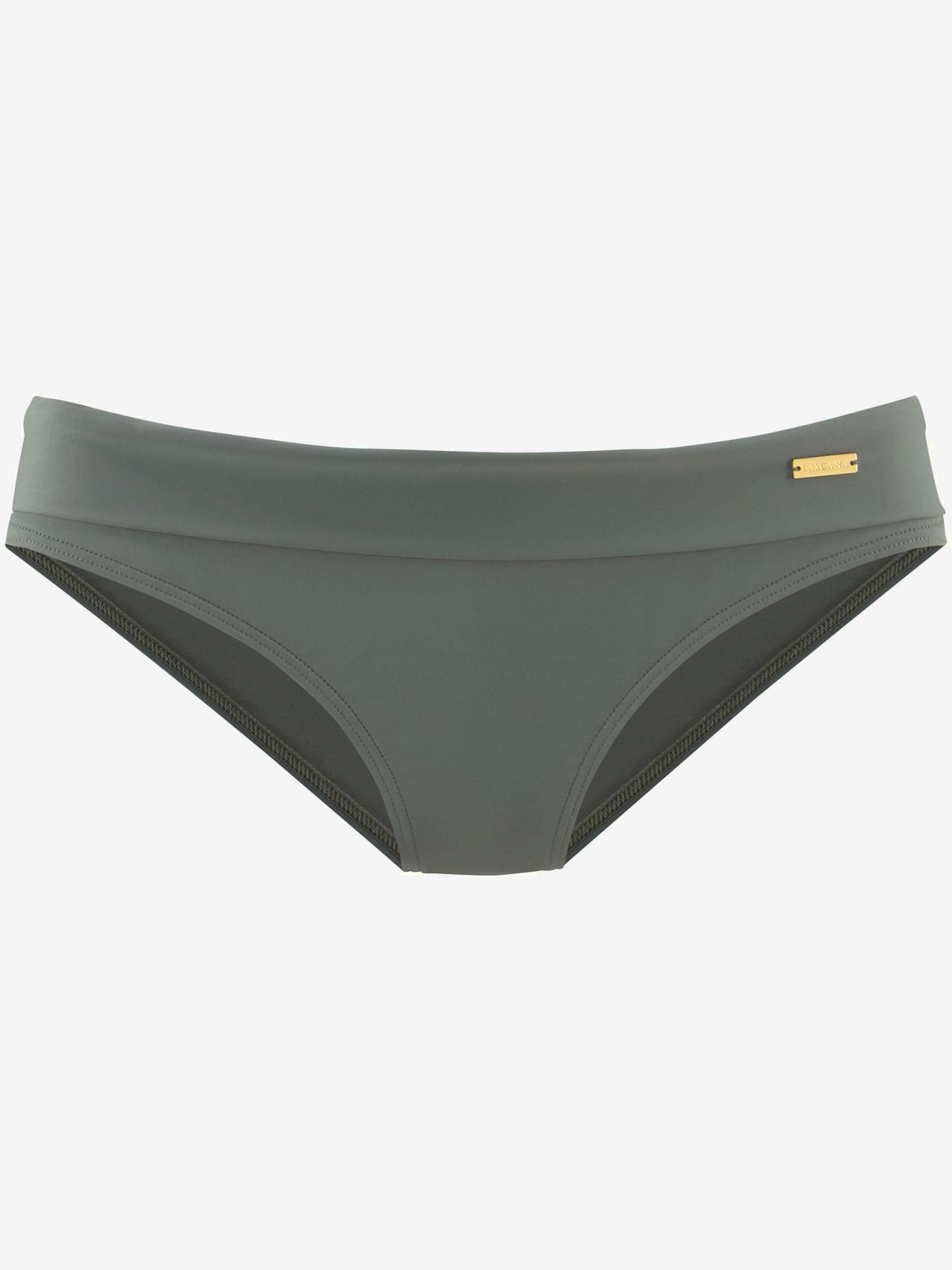 Bas de maillot de bain ceinture à revers