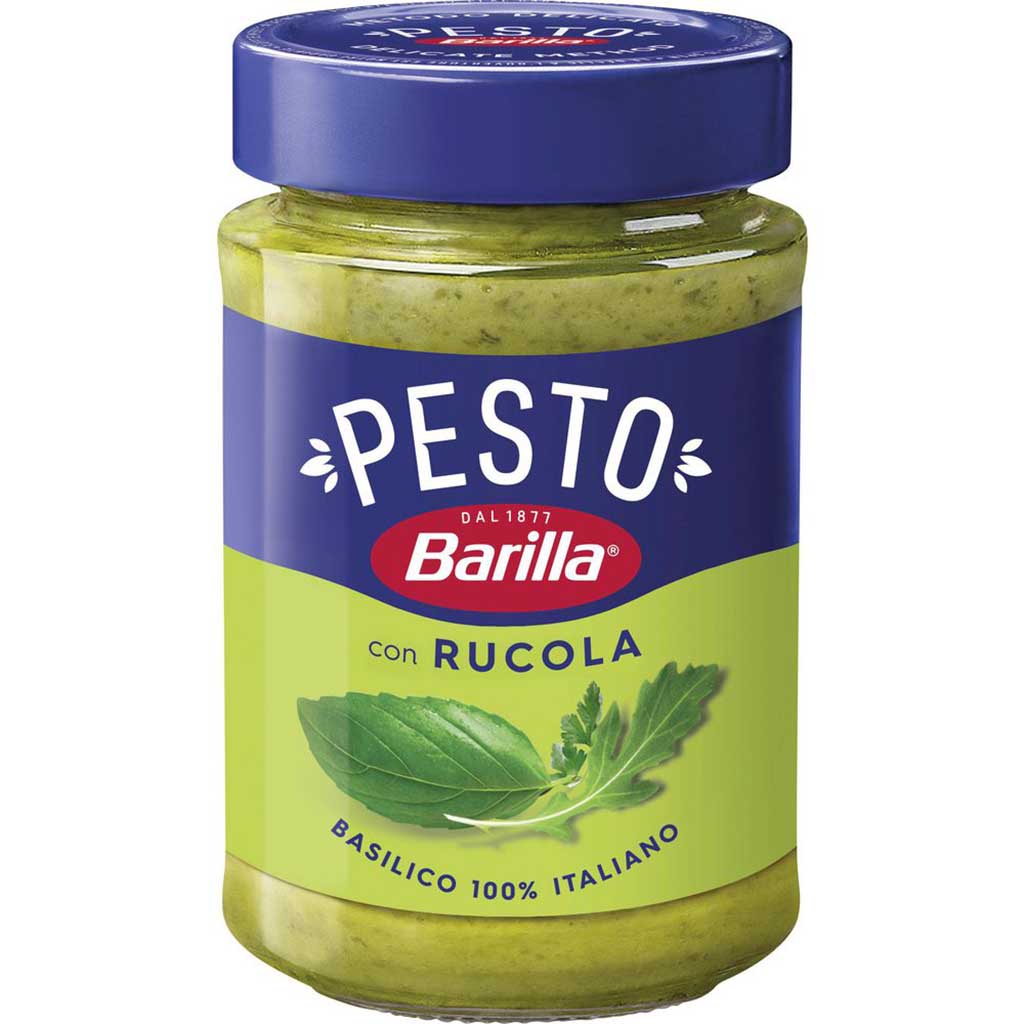 Barilla Pesto Basilico con Rucola 190g MHD:5.2.26