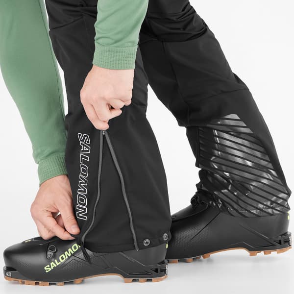 Pantalon ski de randonnée SALOMON MTN SOFTSHELL PANT M DEEP BLACK