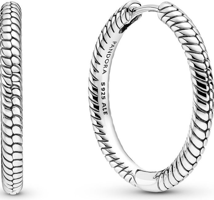 Pandora - Moments Bedeloorringen - Oorbellen - Zilver
