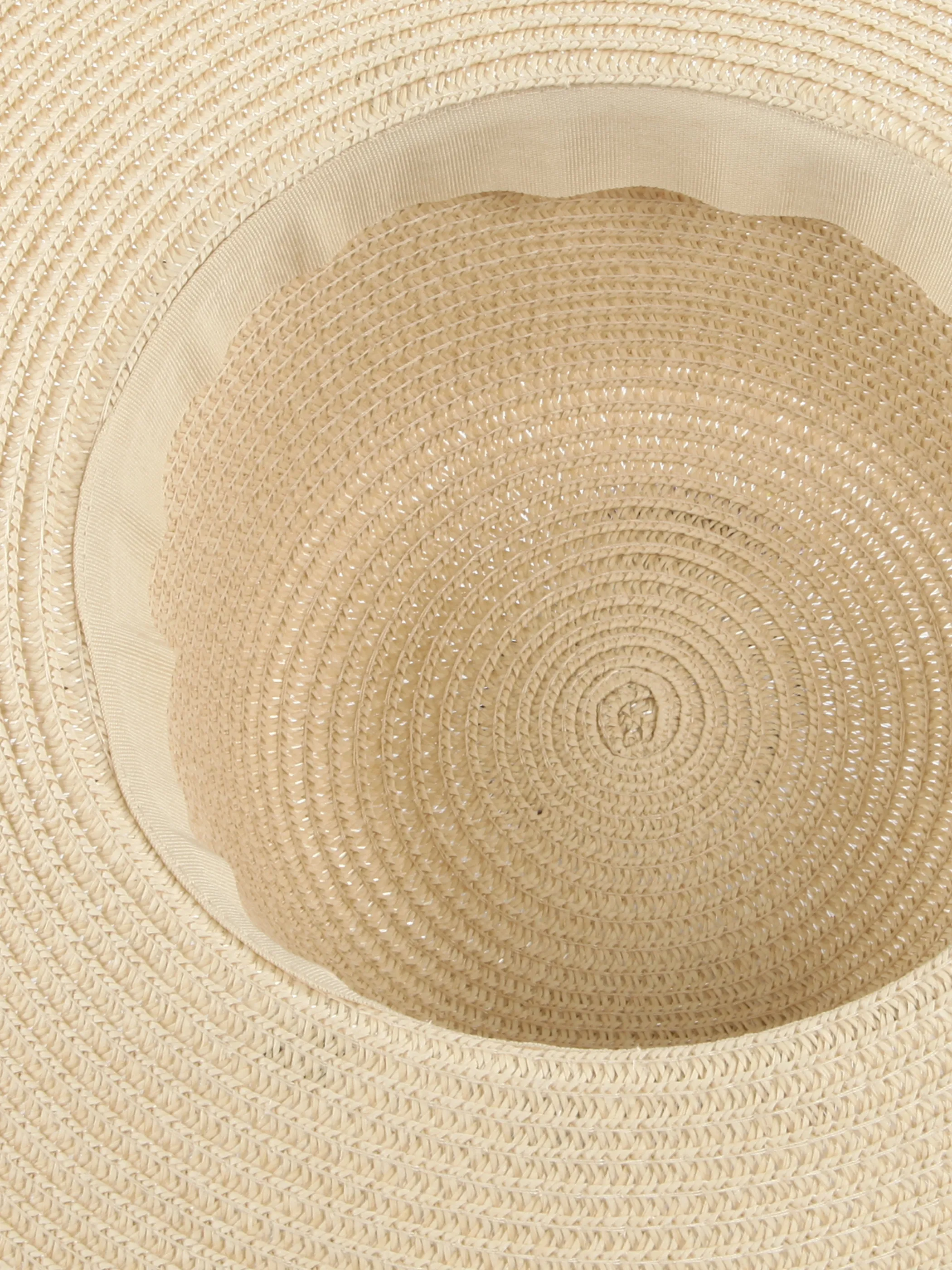 Damen Sonnenhut mit Perlmuttdetail