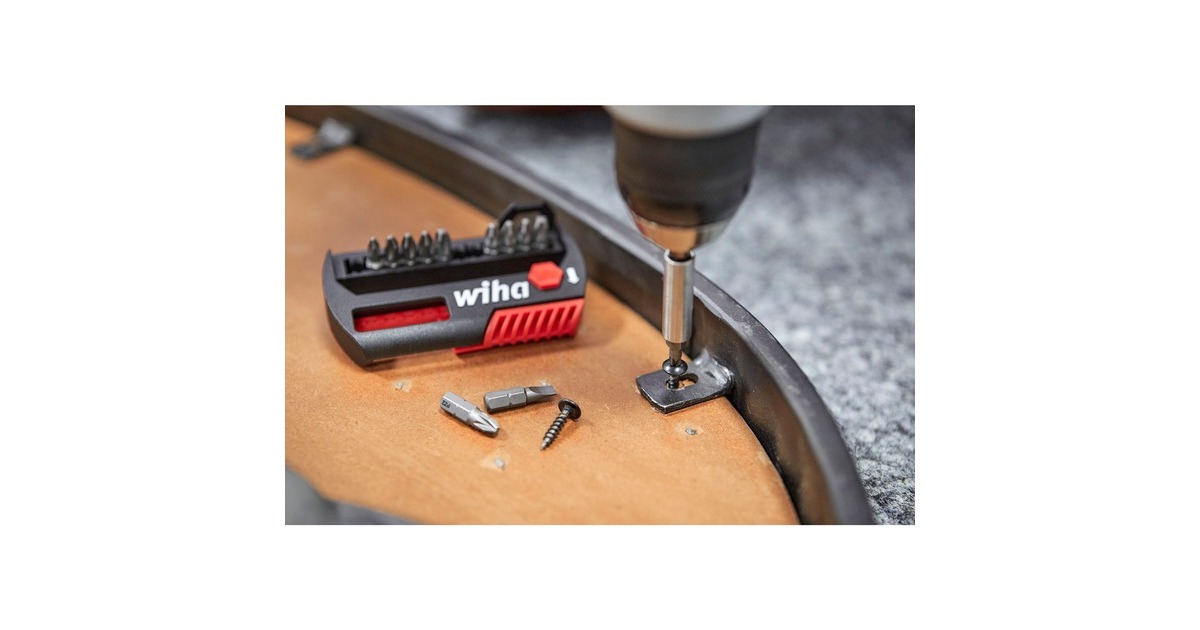 WihaBitset FlipSelector Standard 25 mm  (Zwart/rood, TORX® 13-delig 1/4