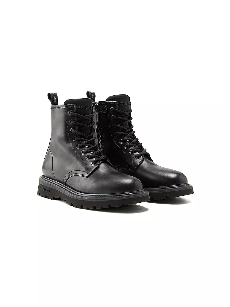 WOOLRICH Schnürboots NEW CITY schwarz