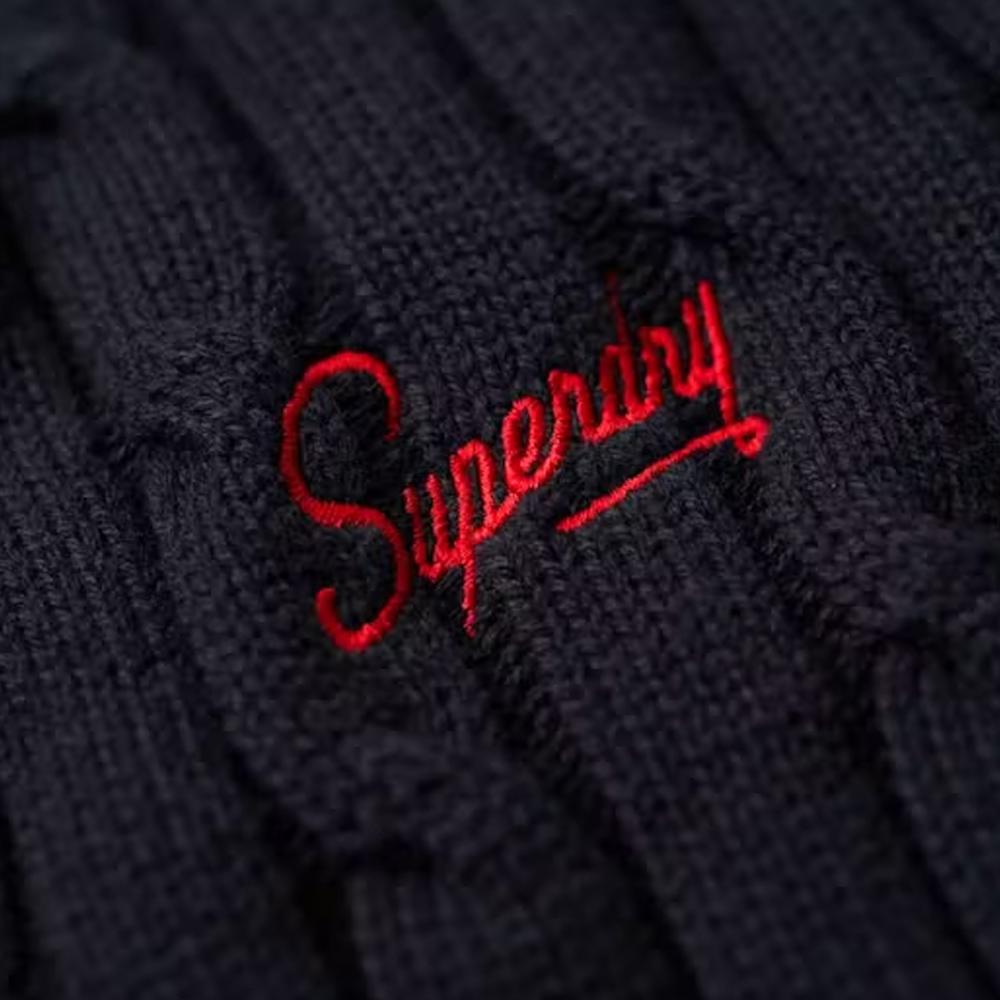 Superdry Pull Marine Femme Superdry Vintage