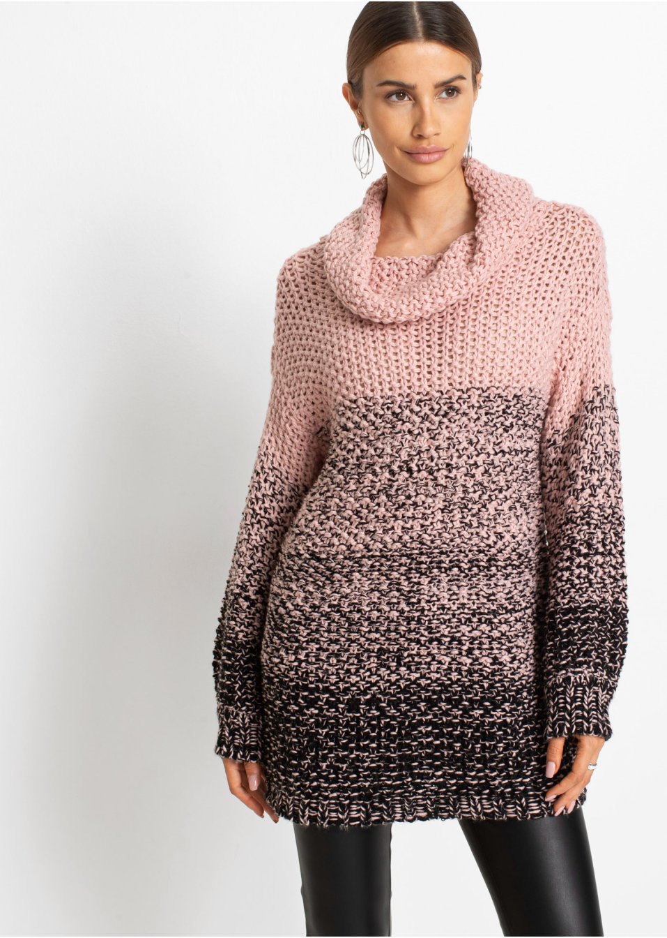 Pull à dégradé de couleurs
