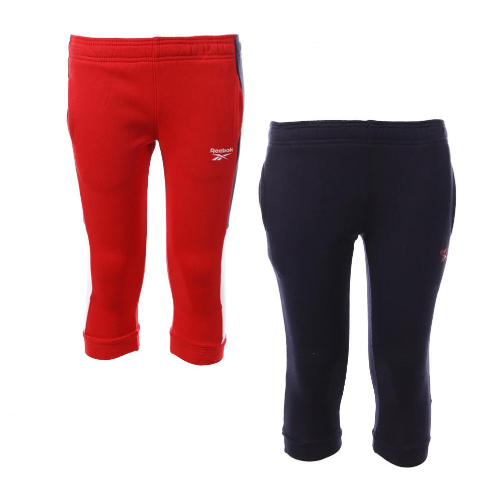 Reebok 2 Joggings Rouge/Marine Garçon Reebok Spun