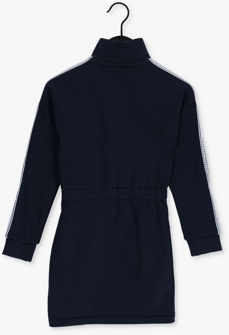 NIK & NIK blauwe nik & nik midi jurk livia sweatdress