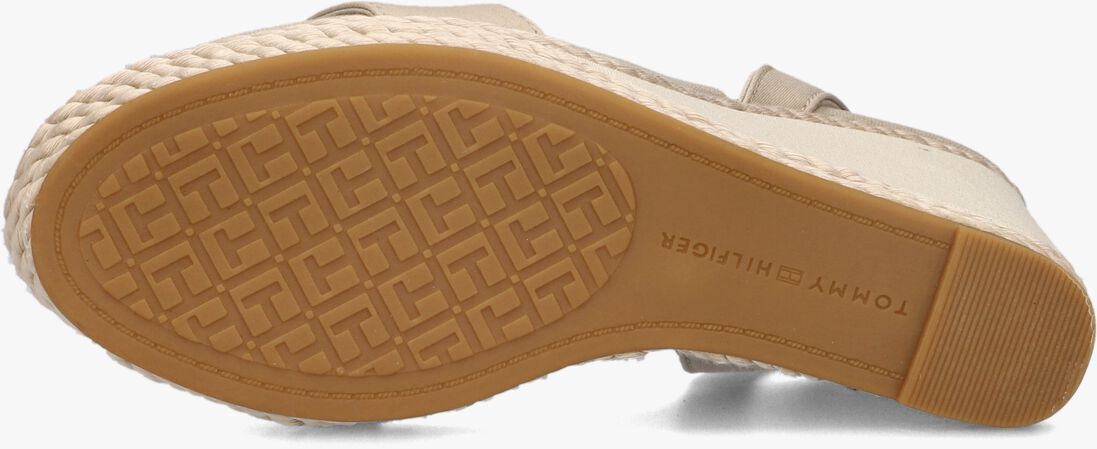 TOMMY HILFIGER beige tommy hilfiger sandalen rope webbing wedge