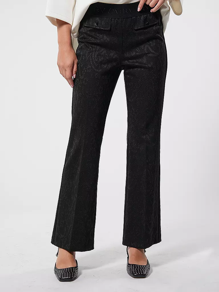 CAMBIO Marlenehose FAITH schwarz