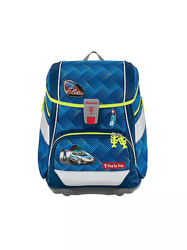 STEP BY STEP Schultaschen Set 6tlg 2in1 Plus Hero Tom blau