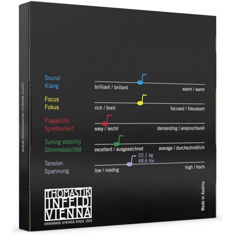 Thomastik-Infeld VIT-100-O Vision Titanium medium vioolsnarenset 4/4 orchestra