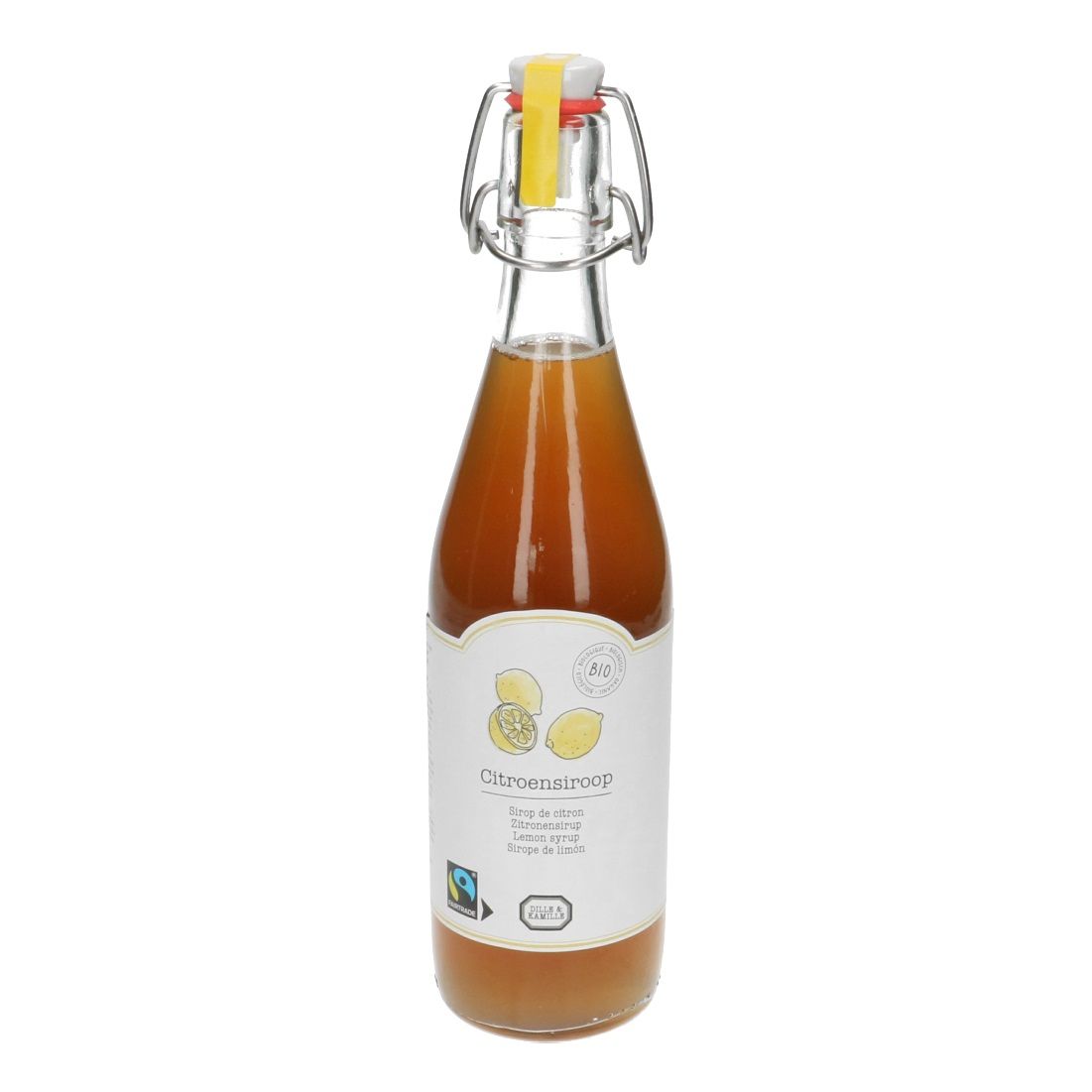 Siroop, citroen, biologisch, 500 ml