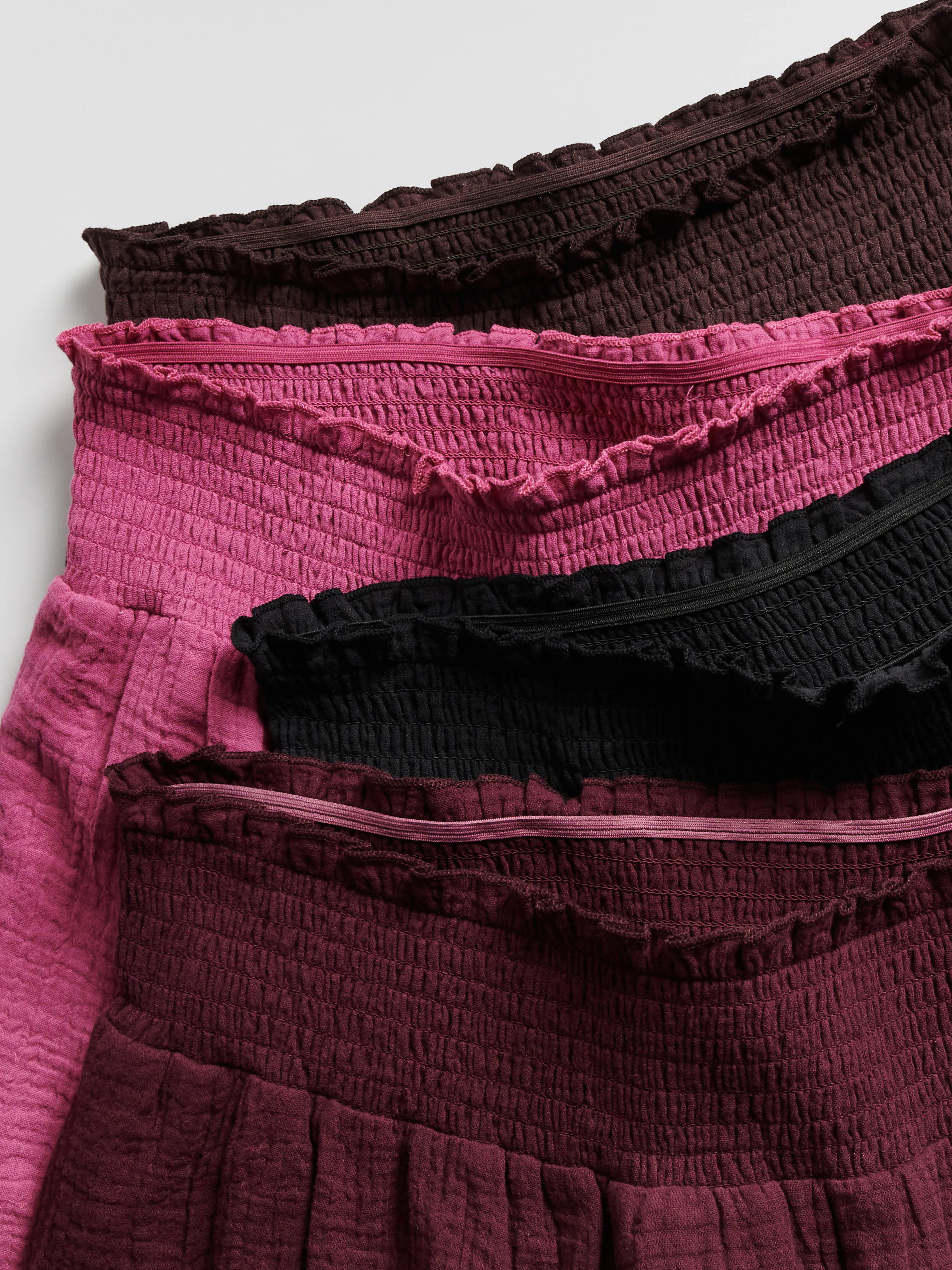 Shorts aus Musselin