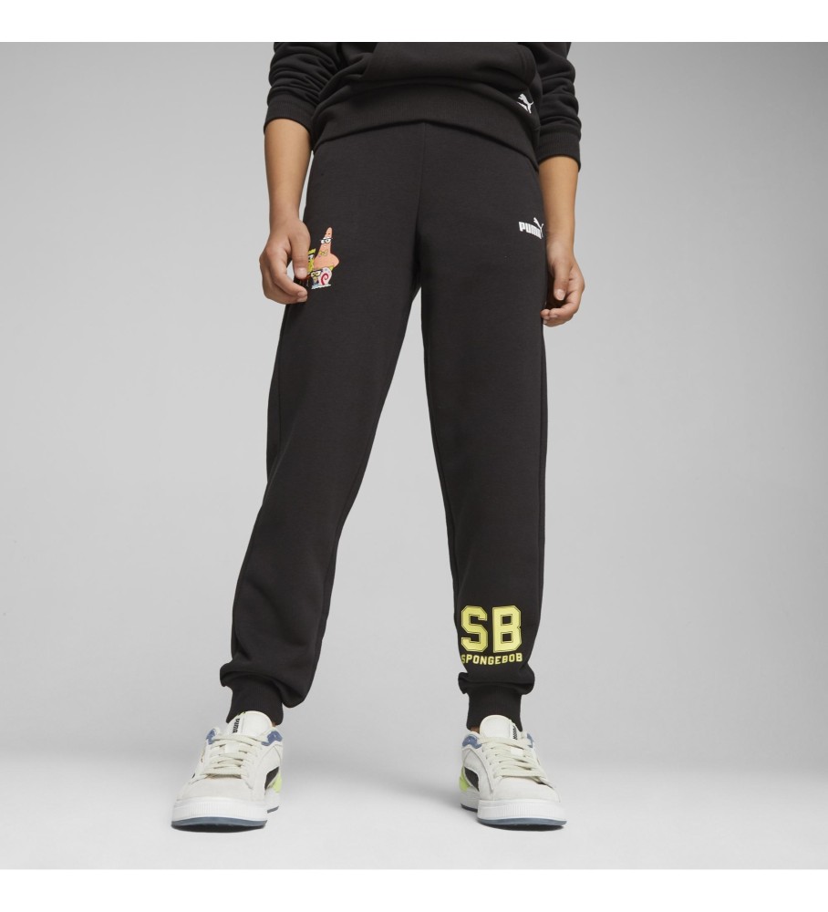 Calça Puma Bob Esponja, preta