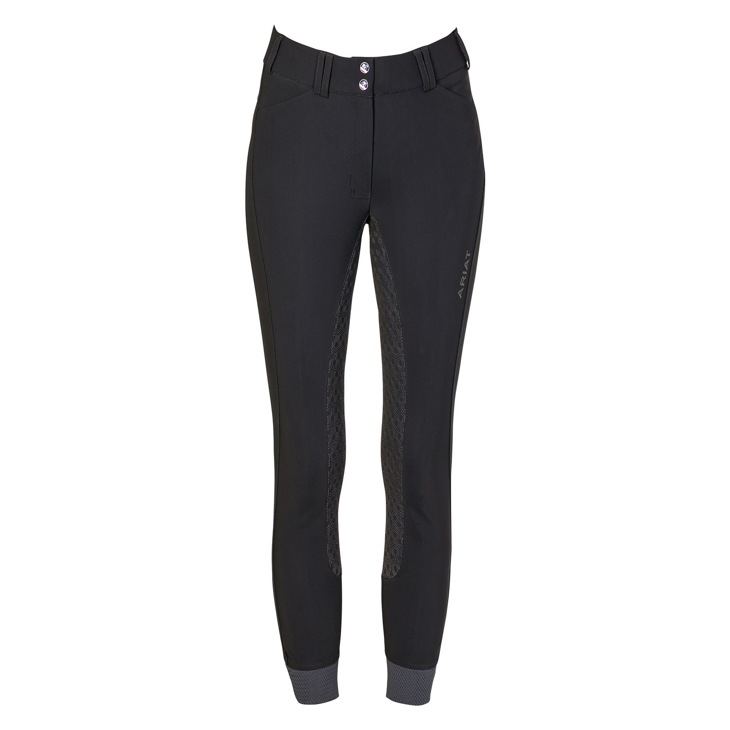 ARIAT Gesäßeinsatz-Reithose Tri Factor Grip  - black