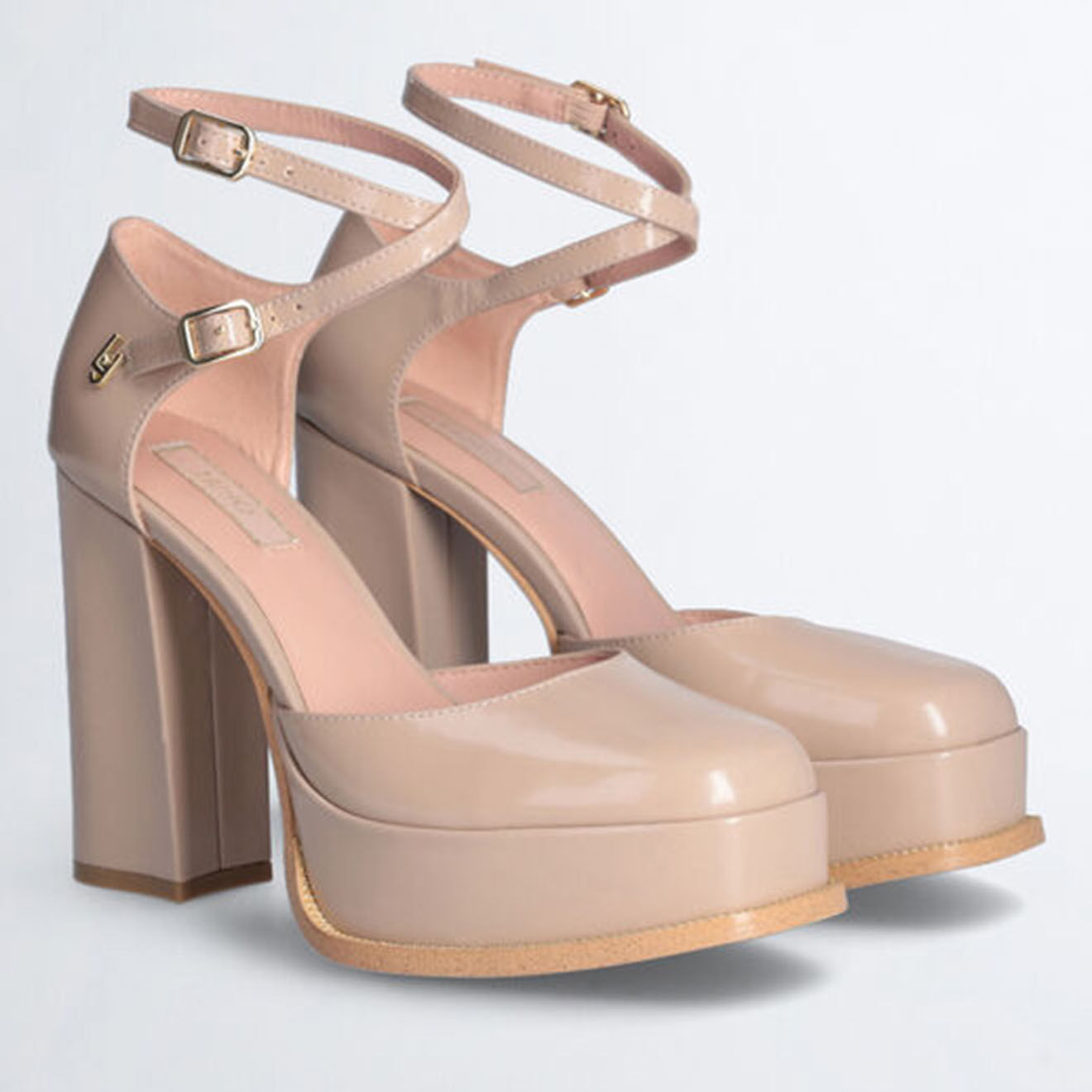 Liu-Jo Escarpins Naira beiges
