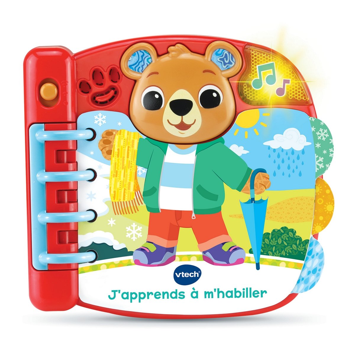 Livre j'apprends à m'habiller Vtech Baby