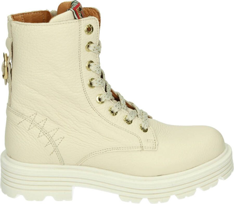 Red Rag Red-Rag 12474 Veterboots Laarzen Met Veters Meisjes Beige