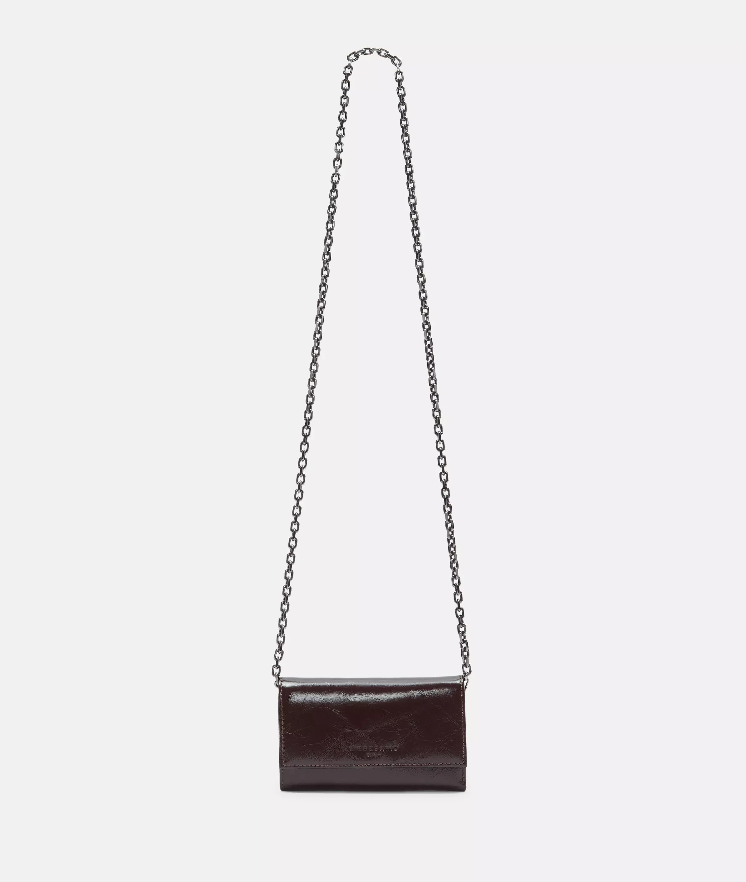 Malia wallet L Large wallet with chain strap made from cowhide