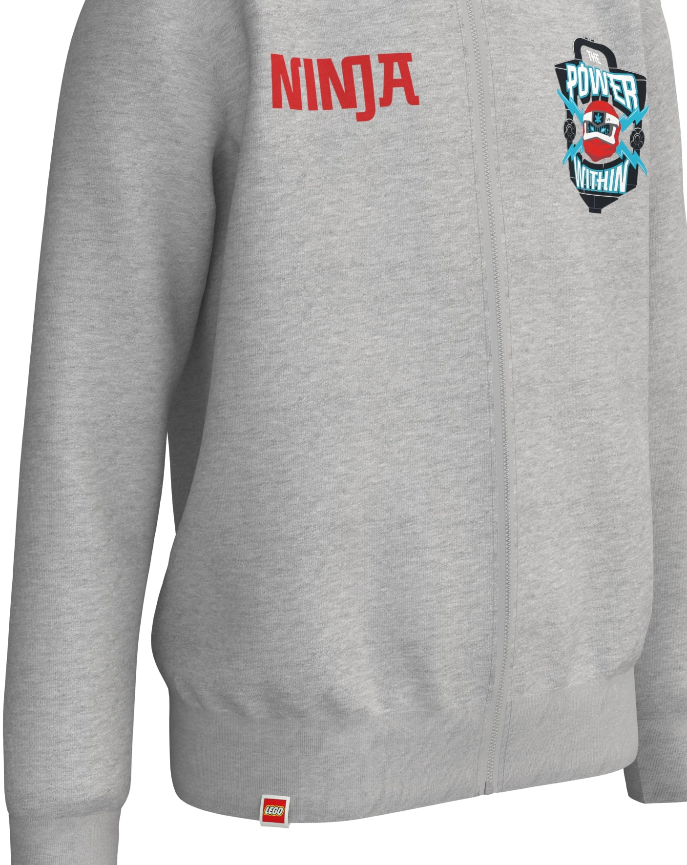 Kapuzen-Sweatjacke M12010572 in grey melange