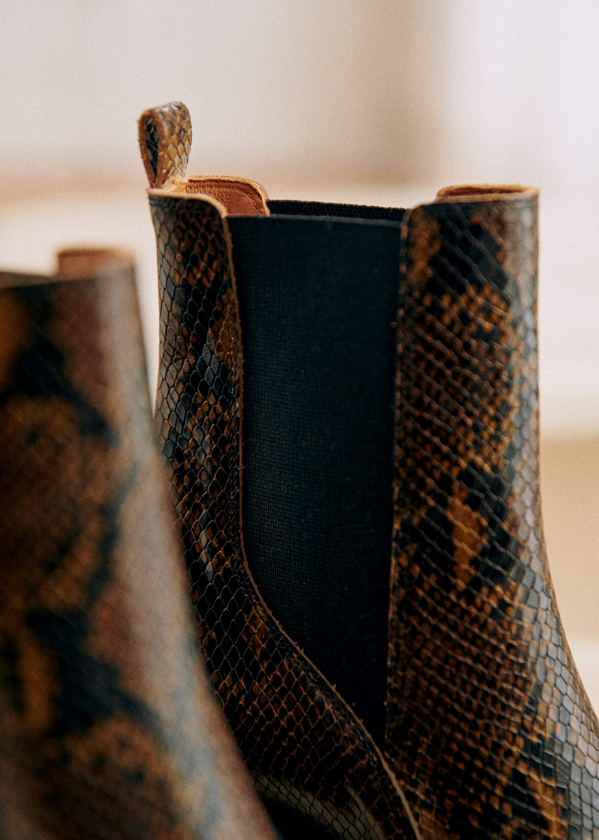 Bottines Pippa - Kaki python - SOULIERS/SOULIERS Mocassins 5906314