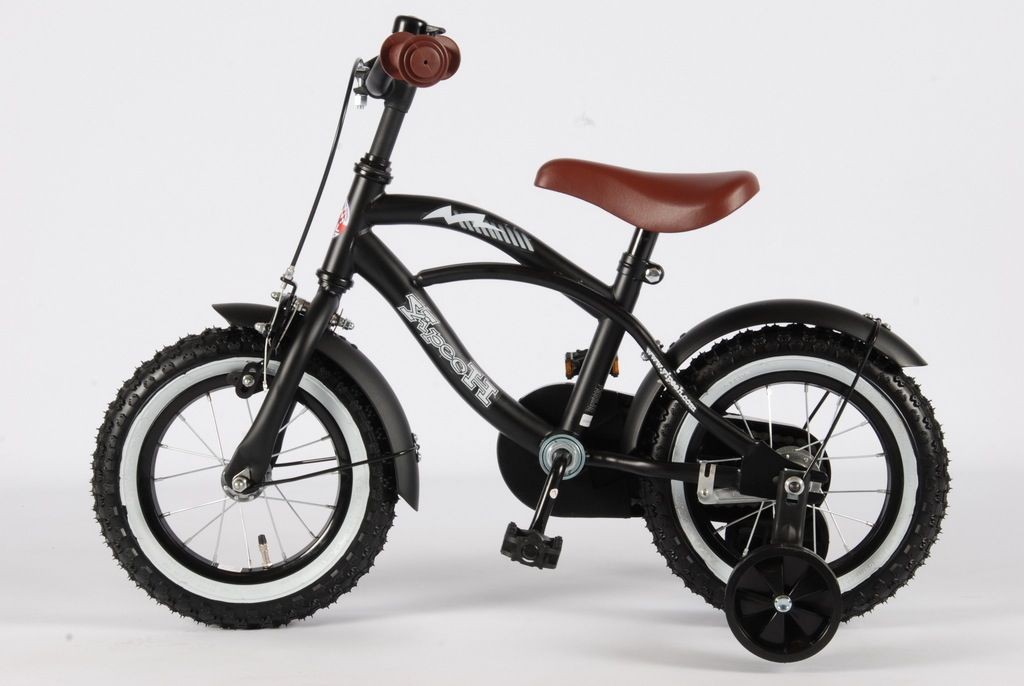 Volare - Børnecykel 12'' Black Cruiser
