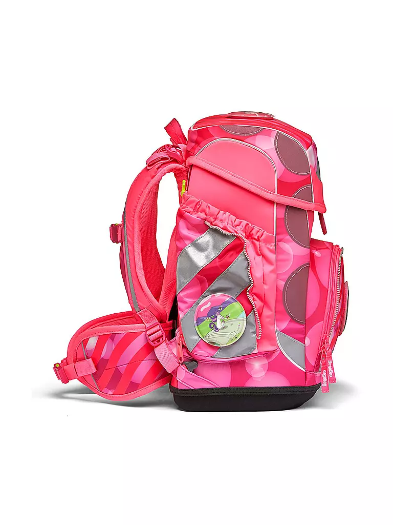 ERGOBAG Schultaschen Set 5tlg Cubo KuntBärbuntes Einhorn rot