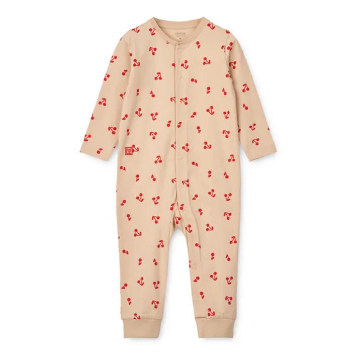 Liewood Pyjama Birk Molleton | Rose pâle