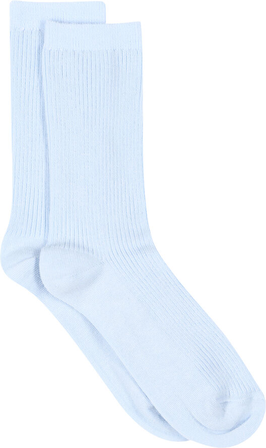 mpWoman Fine cotton rib socks Skyride