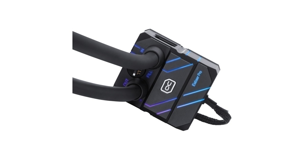 AlphacoolEisbaer Pro HPE Aurora 360 CPU AIO waterkoeling  (Zwart, aRGB, 4-pin PWM)