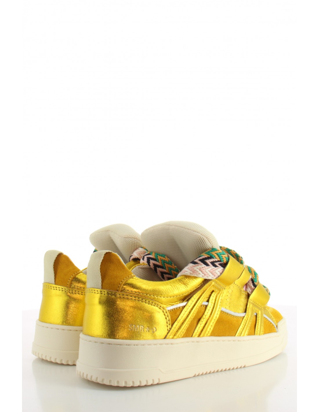 semerdjian Baskets de Ville Femme Inna 11205 Cuir Or