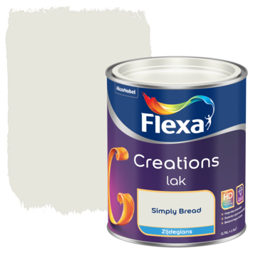 Flexa Creations binnenlak zijdeglans simply bread 750 ml