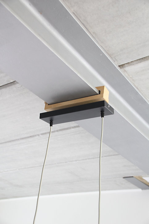 Pavillon métallique rectangle Chacon noir 25cm