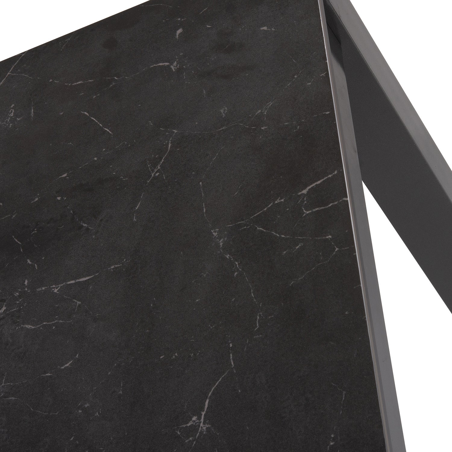 Intratuin eettafel Gloria zwart 180 x 90 x 74,5 cm