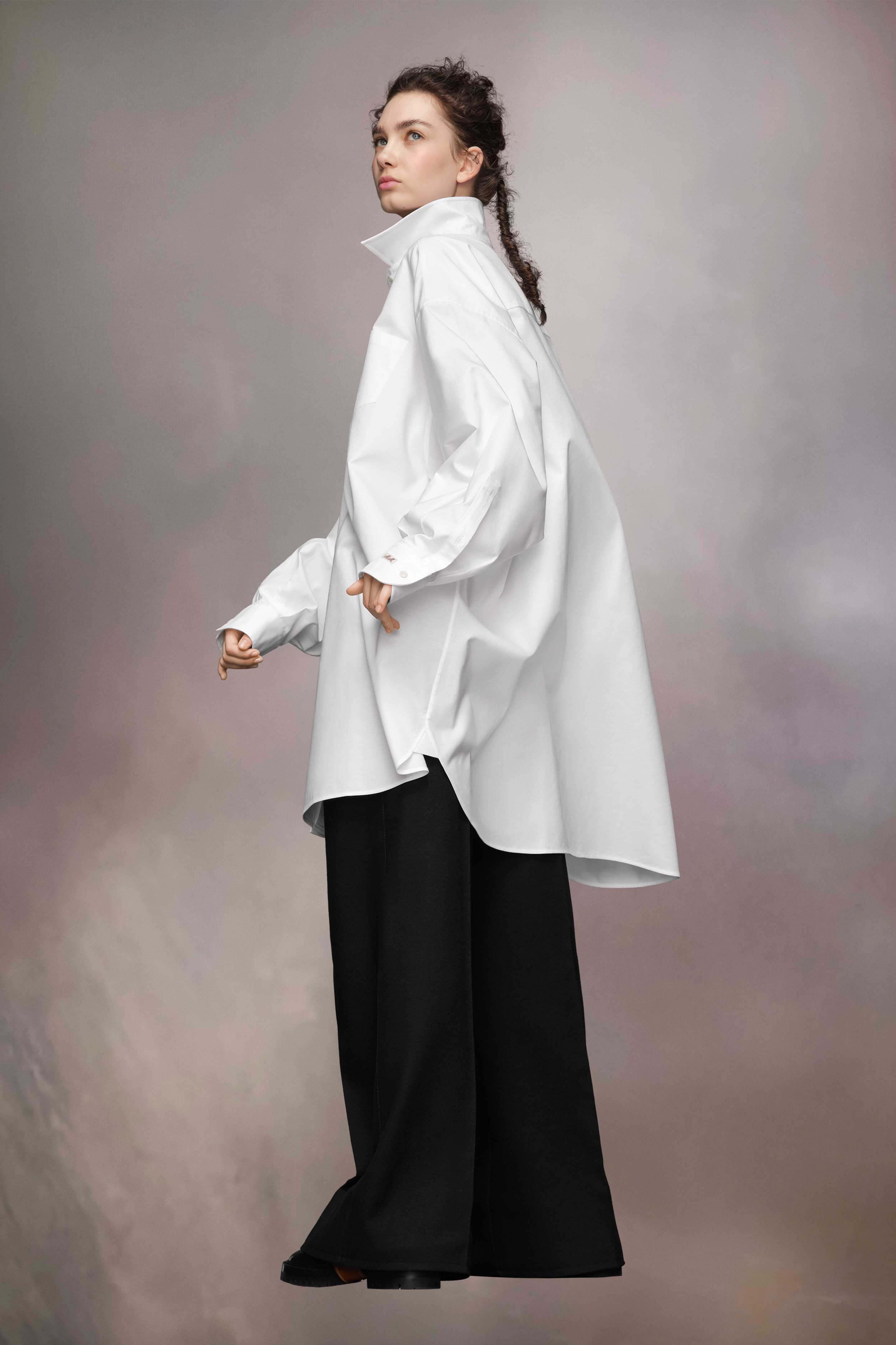 Robe chemise Blanc
