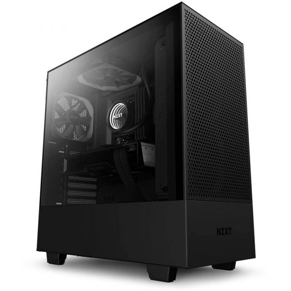 NZXT H5 Flow 2024 Midi E-ATX Vidro Temperado USB-C Preto