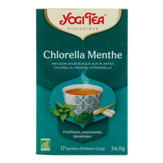 Yogi Tea Chlorella Menthe