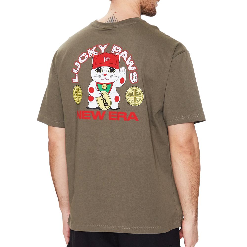 New Era T-shirt Kaki Homme New Era Character
