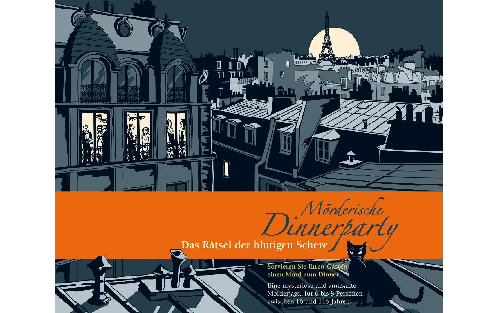 Spiel »Dinnerparty: Das Rätsel der blutigen Schere«