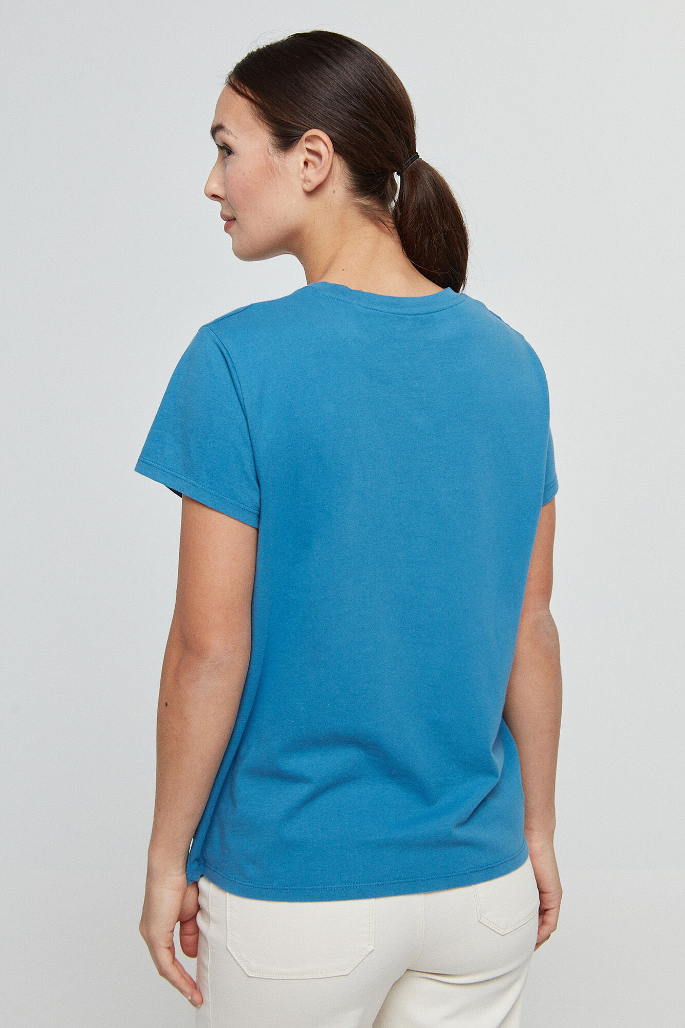 Camiseta Levi's® - azul médio