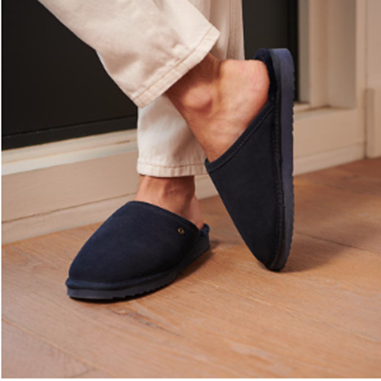 Warmbat Classic Men Suede Navy 45
