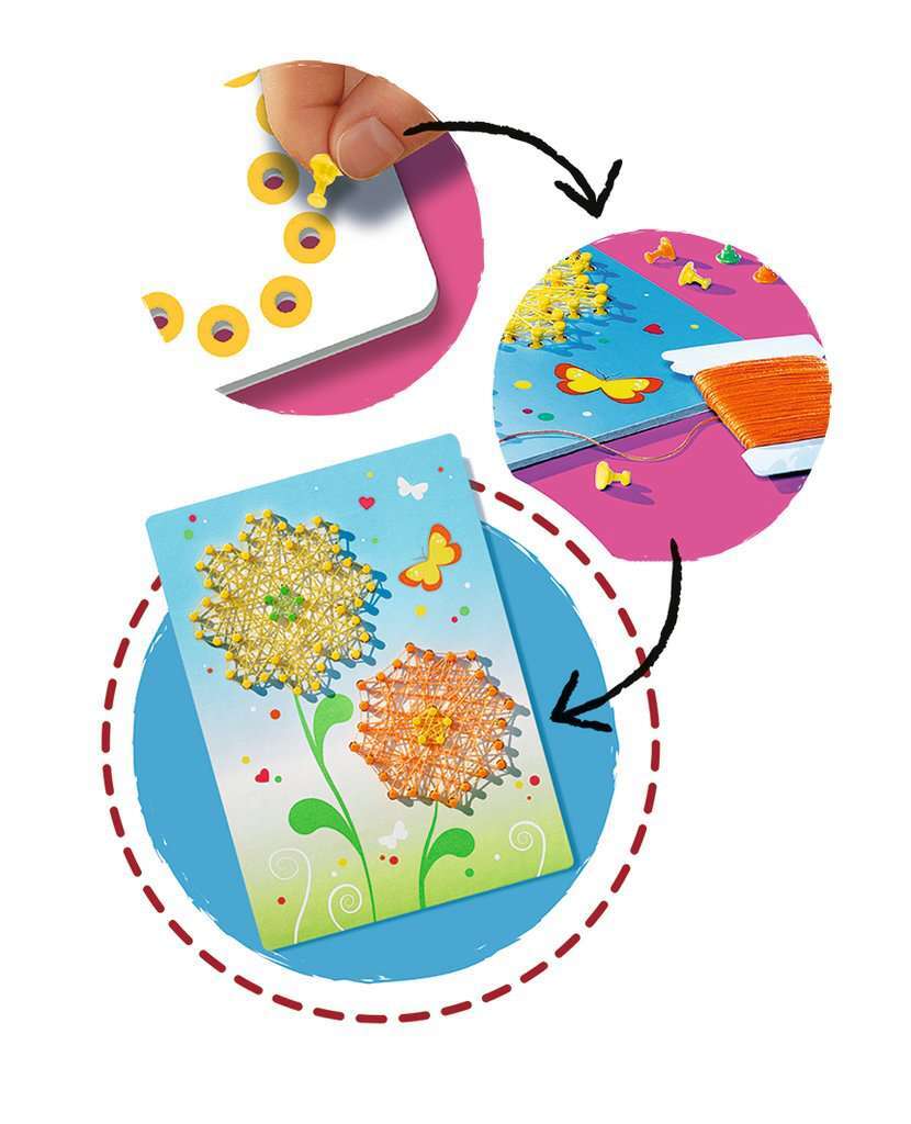 Ravensburger Spiel String Art Schmetterlinge